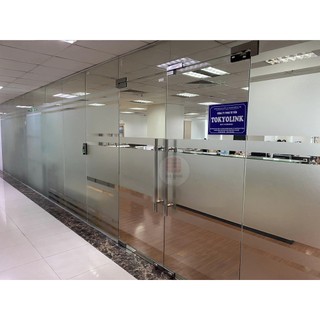 Decal mờ dán kính mờ cát chống nhìn trộm, giấy dán kính văn phòng nhà tắm phòng ngủ phòng khách