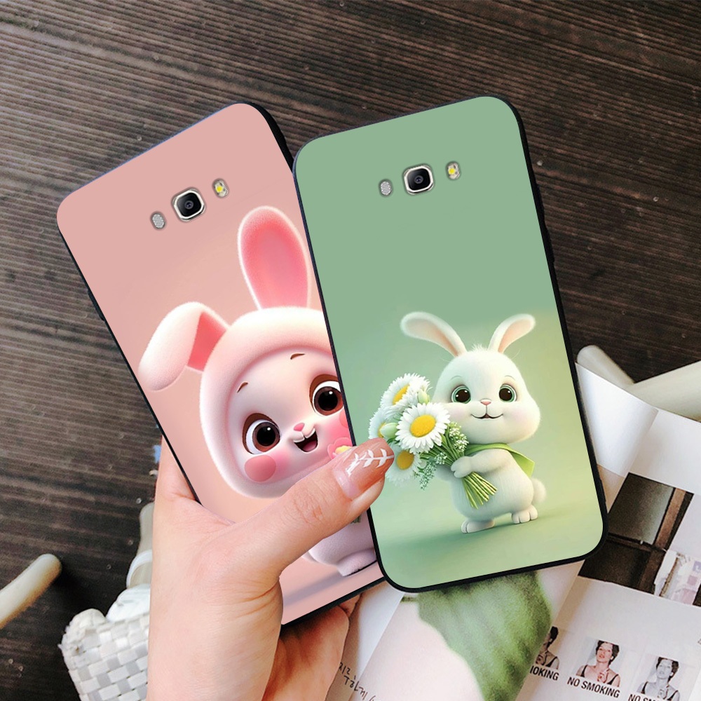 Ốp lưng Samsung j3 pro / ss j5 pro / ss j7 pro in hình thỏ siêu dễ thương