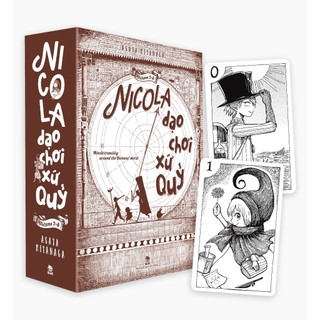 Truyện tranh - boxset nicola dạo chơi xứ quỷ - trọn bộ 4 tập - tặng kèm 2 thẻ nhân vật - nxb kim đồng