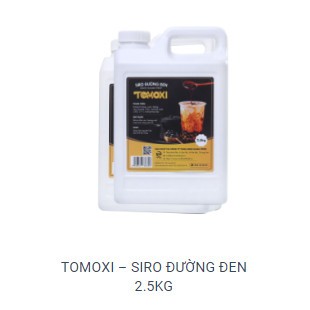 Siro đường đen Tomoxi 2.5kg