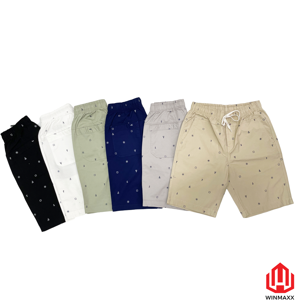 Quần short kaki nam in nhí S66 Winmaxx