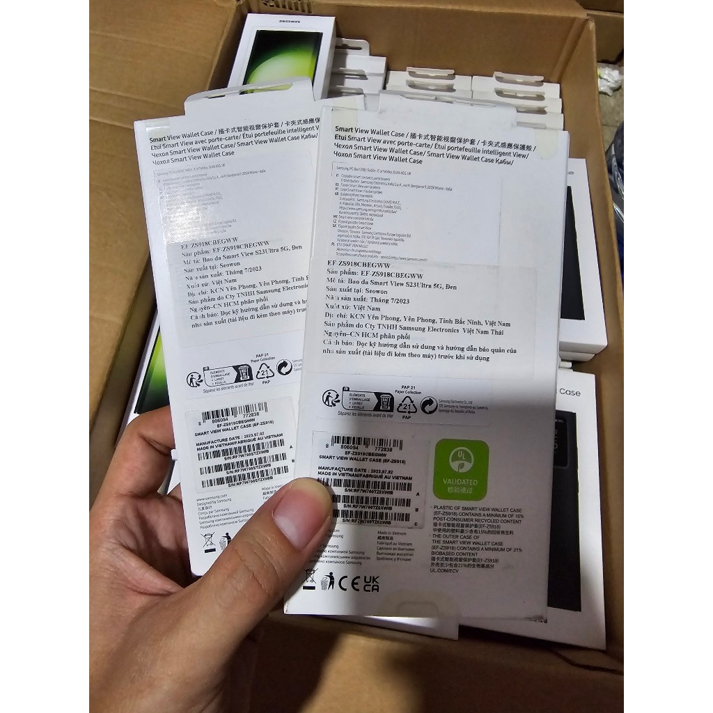 Bao da Samsung Galaxy S23 Ultra Smart View