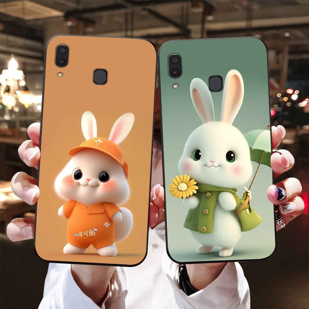 Ốp lưng Samsung m20 / ss m30 in hình thỏ siêu dễ thương