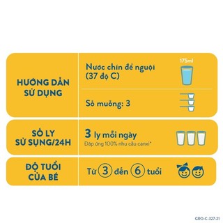Sữa bột Abbott Grow Gold 3+ 900g( Chính hãng )