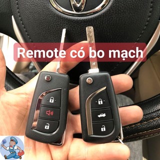 Chìa khoá gập toyota fortuner - innova - hilux 2017 - 2023 . cắt lưỡi cơ qua hình ảnh bằng máy cnc