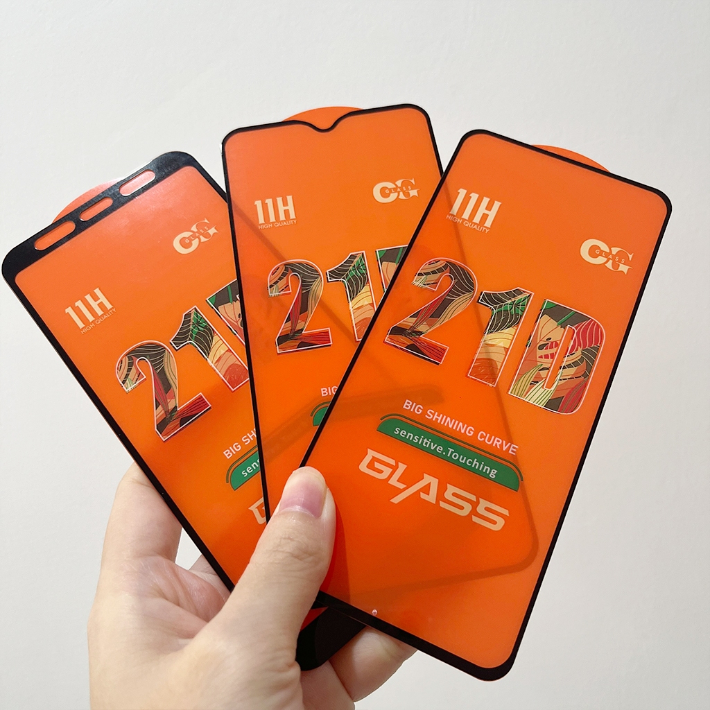 Kính cường lực 21D Full Màn Vivo V15 V17 V19 V20 V20SE V21 V21E V23 V23E V25 V25E V9 X30 X50 X60 X72 Pro 4G 5G