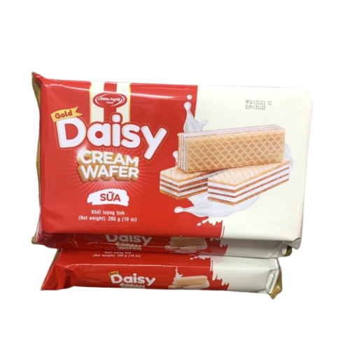 Bánh Kem Xốp Daisy Hữu Nghị gói 285G Hương Khoai Môn/Sữa