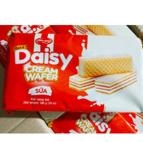 Bánh Kem Xốp Daisy Hữu Nghị gói 285G Hương Khoai Môn/Sữa