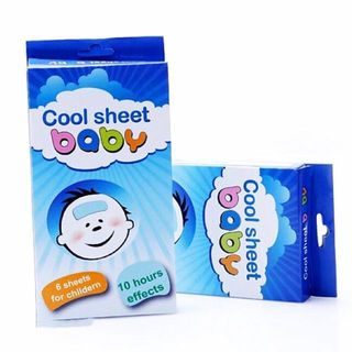 Miếng dán hạ sốt cho bé Coolsheet - Hộp 6 miếng