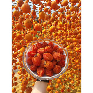  500gr Hồng treo gió Cầu Đất Đặc sản Đà Lạt Loại 1 Trái Nhỏ Vị Ngọt Nhẹ Healthy Ăn vặt Giảm cân Bếp Nhà Bống 