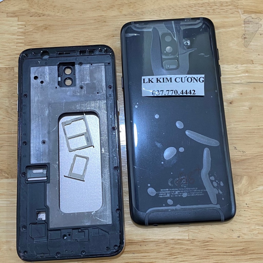 bộ vỏ samsung A6 plus