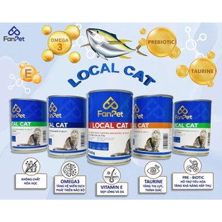Pate local cat 400g dành cho mèo - pate mèo