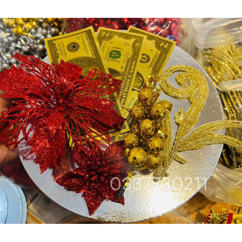 Set Phụ kiện VIP làm Cháp Oản, tháp bánh, tháp bia...  trang trí Tết