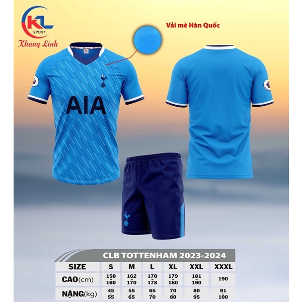 Quần áo bóng đá,đồ đá banh CLB TOTTENHAM 2023-2024 chuẩn thi đấu,thấm hút mồ hôi cực đẹp - sport hoàng phúc