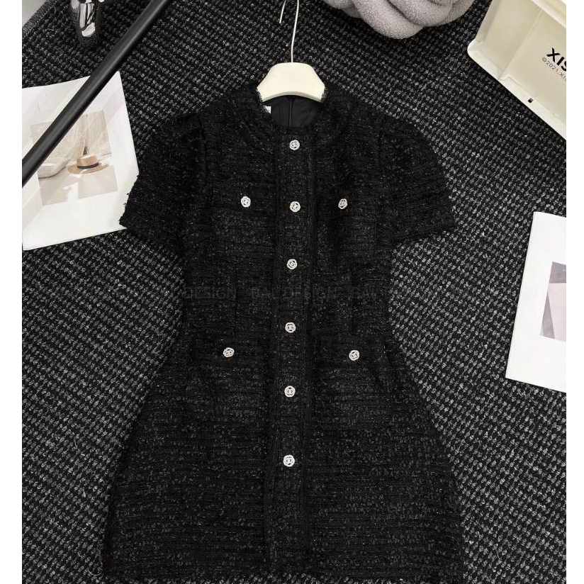 Váy nữ body DEMAY, kiểu dáng tiểu thư kim sa sang chảnh