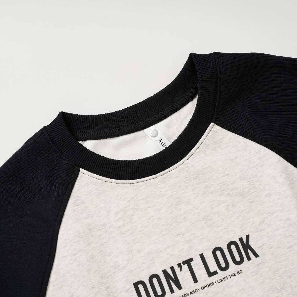 Áo Nỉ Thun Dài Tay Nam Trơn Cotton ATINO Dày Dặn Ấm Áp Kiểu Dáng Trẻ Trung Form Regular AN2.7918