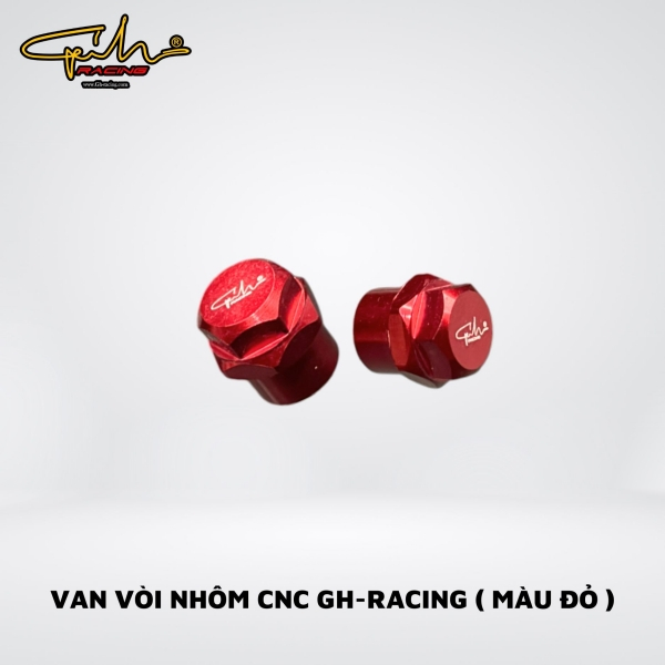 Van vòi nhôm CNC GH Racing - 1 cặp