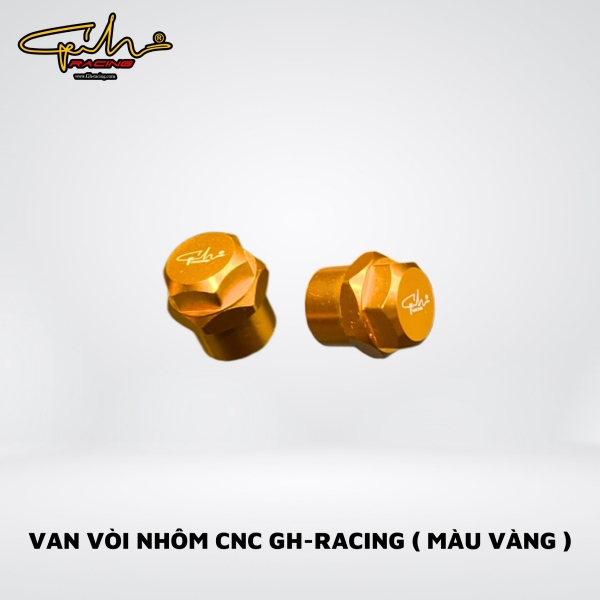 Van vòi nhôm CNC GH Racing - 1 cặp
