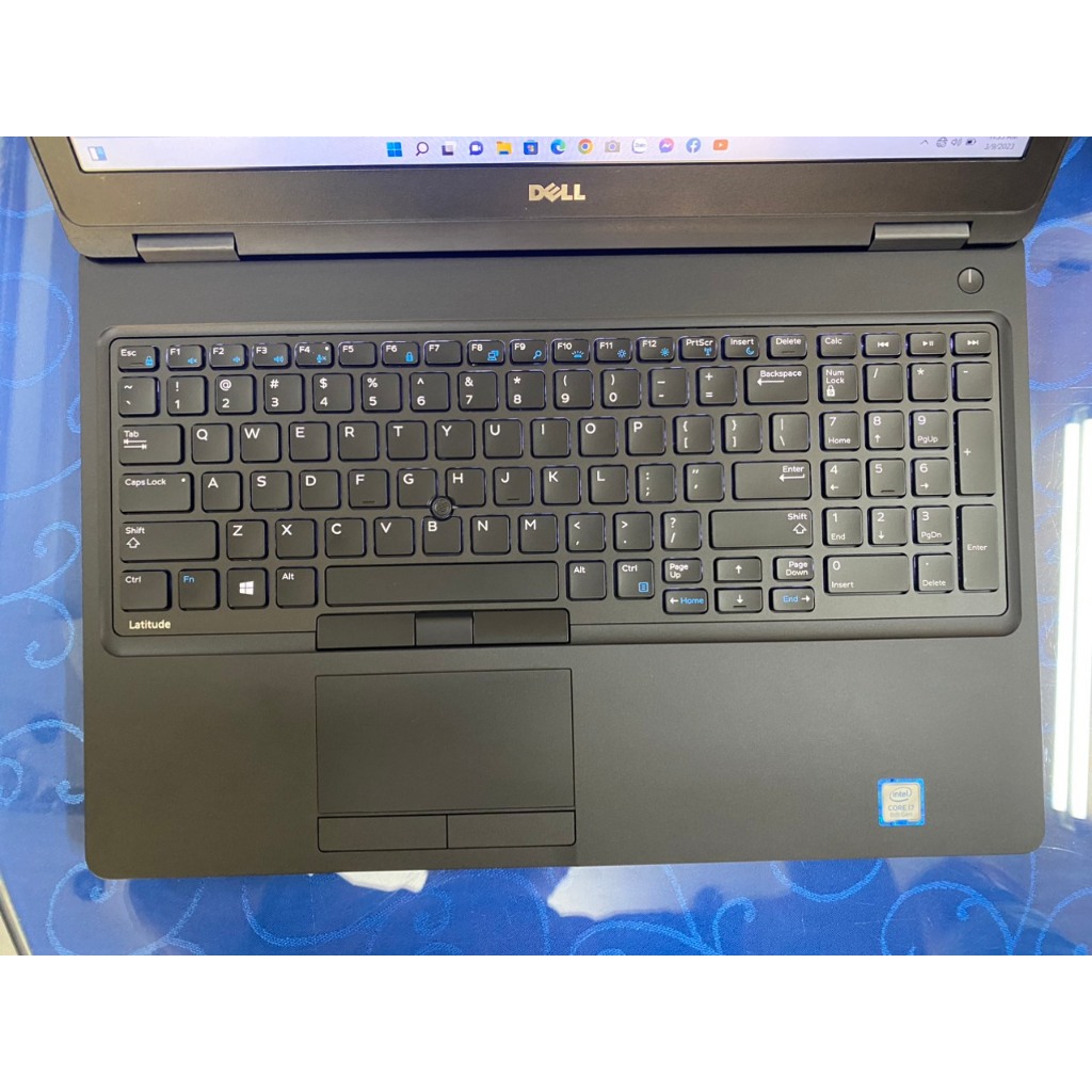 DELL LATITUDE 5591 CORE I7 8850H RAM 16G SSD 256G 15.6INCH FHD VGA