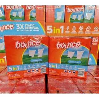 GIẤY THƠM BOUNCE 320 TỜ Mẫu Mới- Giúp thơm quần áo