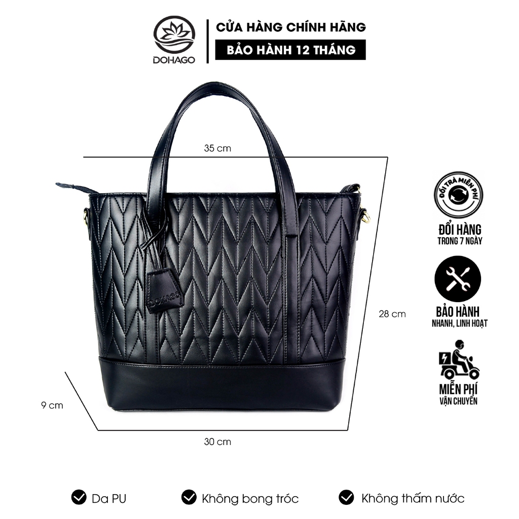 Túi Xách Thời Trang Nữ DOHAGO - TX01 - Túi Quai Xách Công Sở Cá Tính