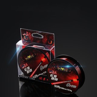 Cước câu cá tàng hình dây câu cá Redwolf 100m