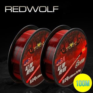 Cước câu cá tàng hình dây câu cá Redwolf 100m