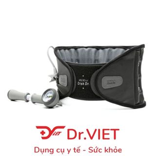 Đai Lưng Hơi Kéo Giãn Cột Sống Lưng Disk Dr WG30G2 tặng kèm túi vải Disk Dr