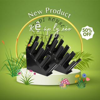 [GIÁ SỈ] Khay Úp Ly, Khay Úp Cốc Chéo 4 Ngăn Nhựa Cao Cấp Nhập Khẩu Chuyên Dùng Pha Chế.