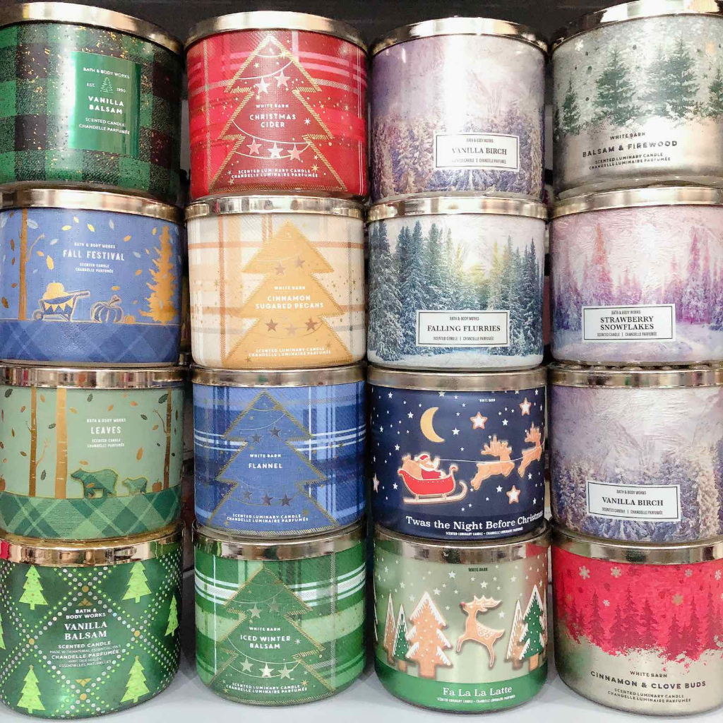 Nến thơm 3 tim Bath & Body Works