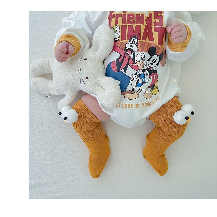 Set 3 chi tiết cho bé hình ngộ nghĩnh đáng yêu chất cotton hàng loại 1.