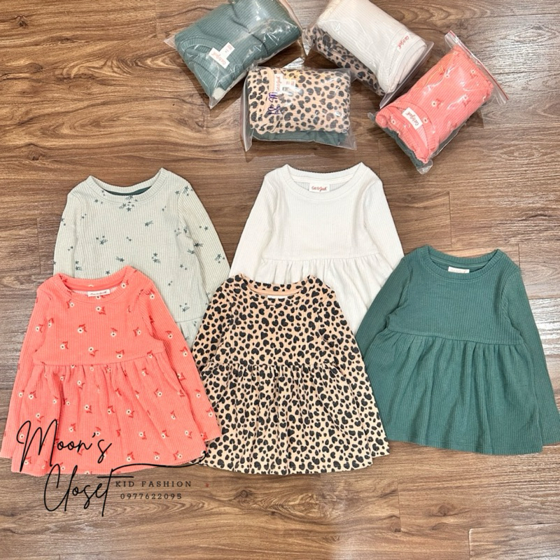 XD- Áo babydoll nỉ gân Cat&Jack size 12m-5y