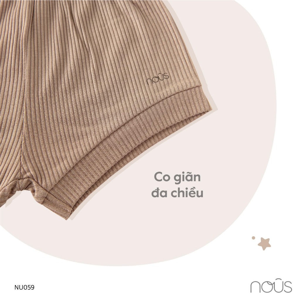 Bộ ba lỗ cho bé NOUS