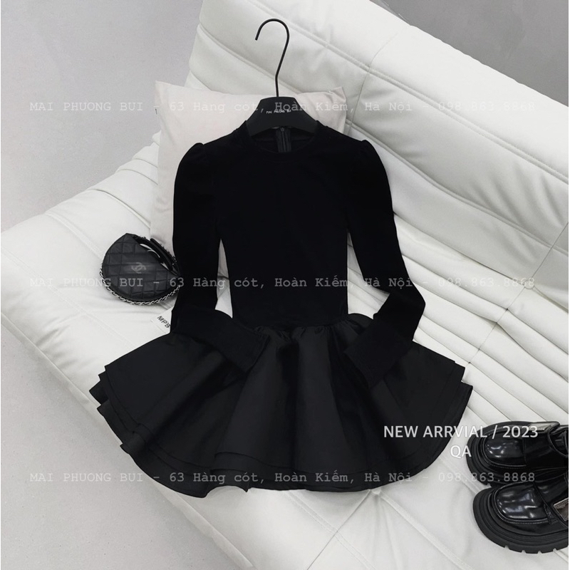 Váy Thun Xoè TacTa bồng hàng chuẩn tag mac MPB