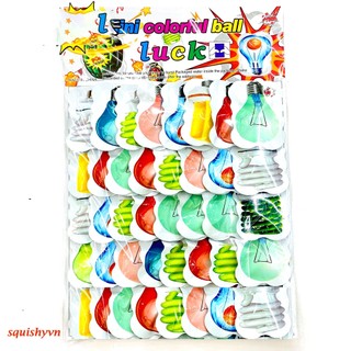 Combo 40 gói bom đánh rắm hình bóng đèn bomb fruit - gói thối/gói thơm/bom trái cây đồ troll bạn bè