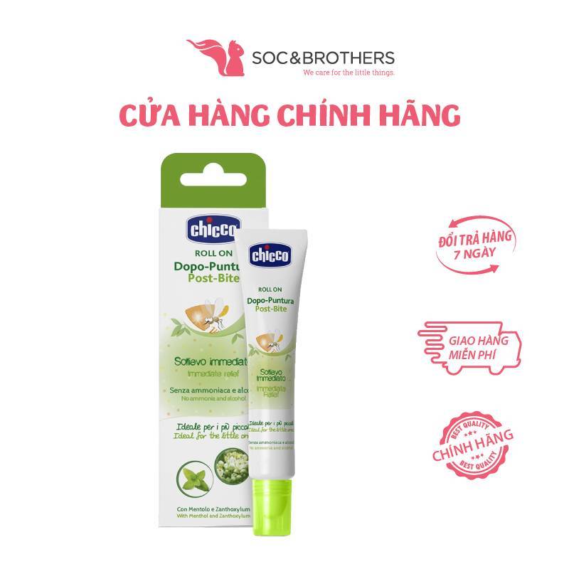 Lăn bôi vết muỗi đốt và côn trùng cắn Chicco  dành cho bé