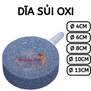 Dĩa sủi oxi 4cm, 6cm, 8cm, 10cm, 13cm - Phụ kiện cá cảnh | Hingaostore.