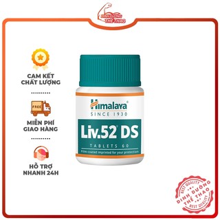   XÃ KHO - LIV 52DS   Viên Giải Độc Gan Cực Mạnh Hiệu Quả Himalaya Liv 52 DS  60 Viên  