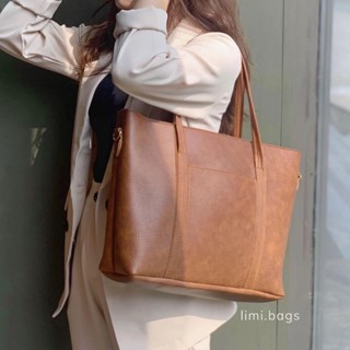  Túi xách nữ đeo vai tote đi học đi làm đựng lap A4 Túi xách nữ công sở phong cách Hàn Quốc 