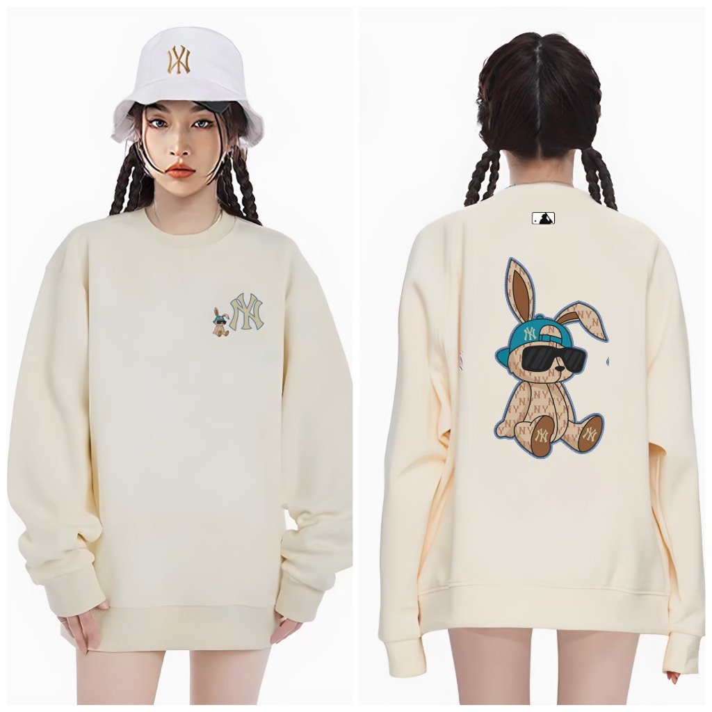  Áo Sweater Thỏ NY Form Unisex  Nhiều Màu Vải Nỉ Cao Cấp Unim Store - SW03