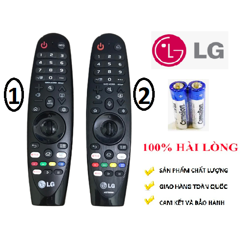Remote điều khiển tivi LG giọng nói MR20 MR20GA MR 19 MR18 có giọng nói made in kore  [lỗi 1 đổi]