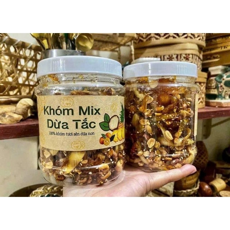 Hủ 500g Khóm mít dừa tắc siêu ngon