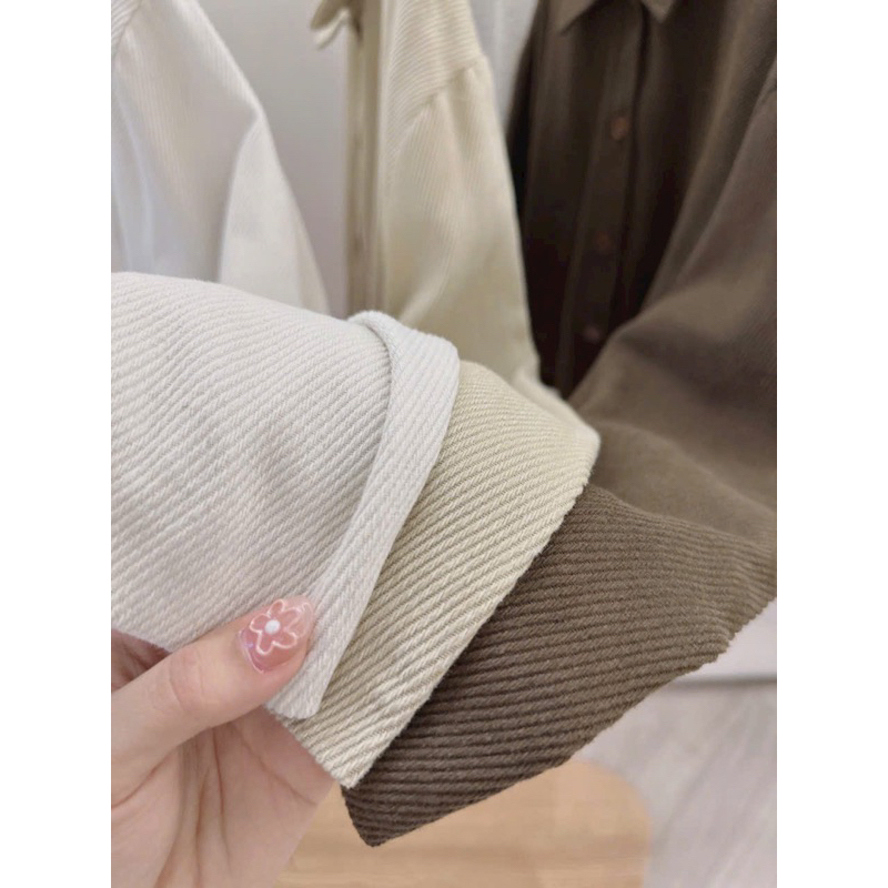 KAYY. Áo khoác kaki tăm mềm lót lụa _ K1031