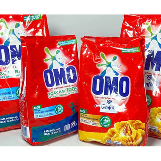 Bột giặt omo gói đỏ 380g hoặc omo comfo 350g