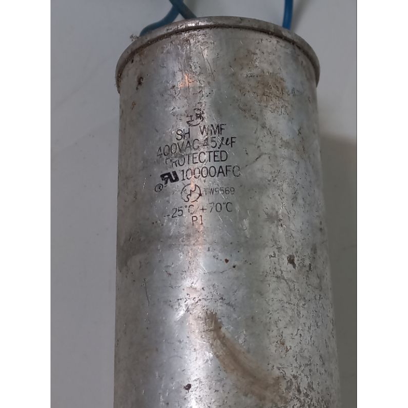 Tụ dầu tháo máy phát điện 400v, 45-46uf