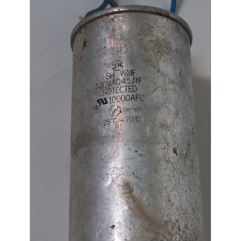 Tụ dầu tháo máy phát điện 400v, 45-46uf