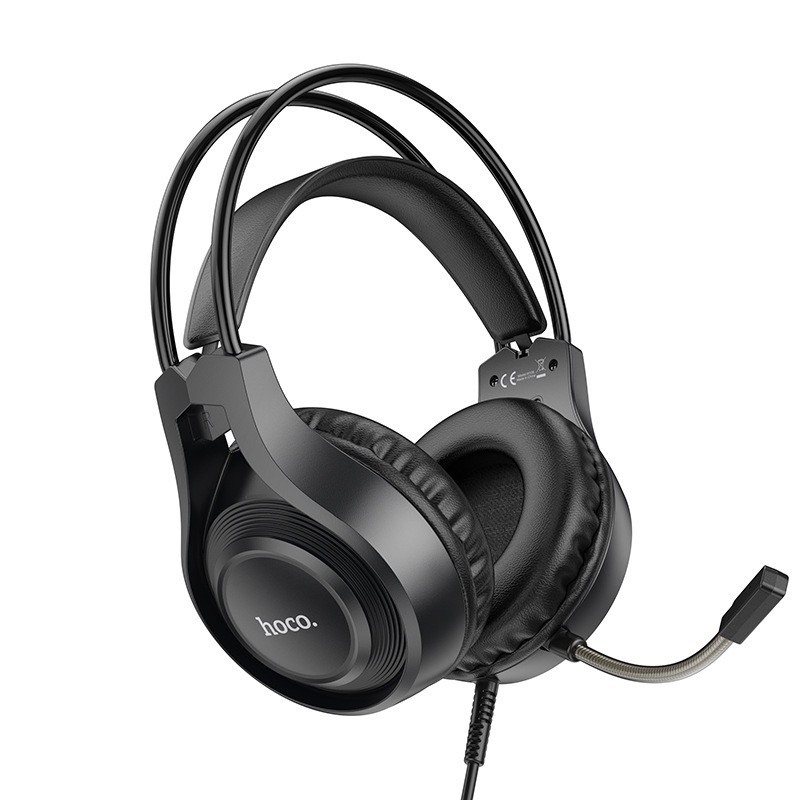 Tai nghe Game Hoco W106 hỗ trợ micro đàm thoại cắm cổng USB máy tính | BigBuy360 - bigbuy360.vn