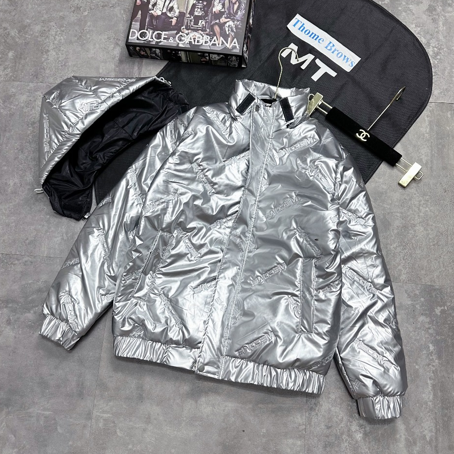 Áo Phao Bạc Nam Phối Hoạ Tiết Dập Chìm Siêu Giầy - ÁO Phao Boi Phối Bạc Nam Nữ