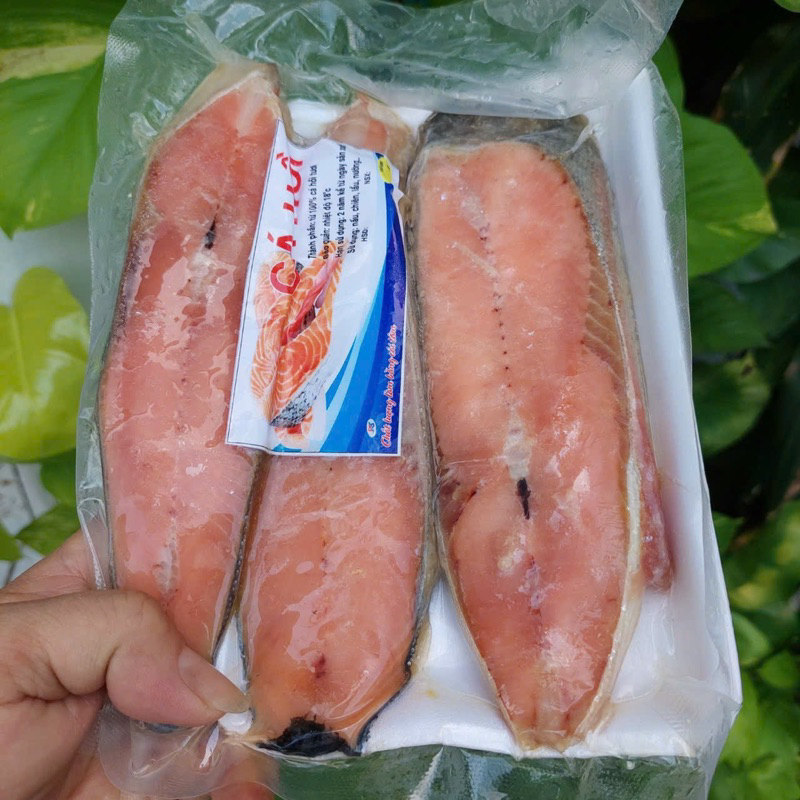 Cá hồi cắt khúc 1kg (giao tphcm)