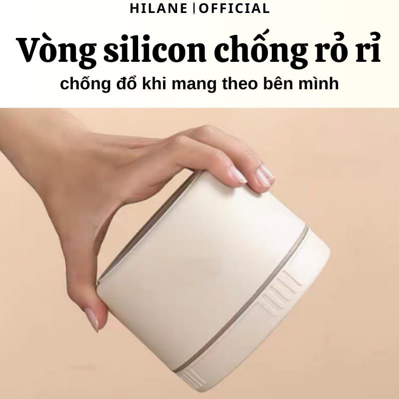 Hộp Đựng Cơm Hilane Nhiều Tầng Quay Được Lò Vi Sóng